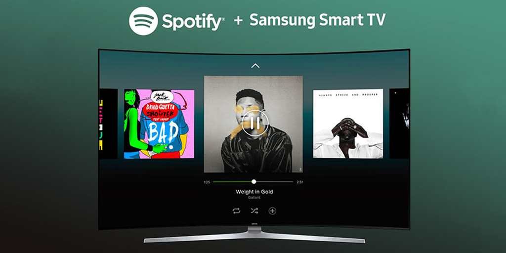 Spotify app samsung tv firmware app